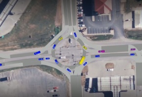 Simulation for Route 8 and State Street Roundabout in Desloge 