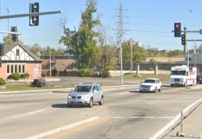 Route H near Riverview in city of St. Louis