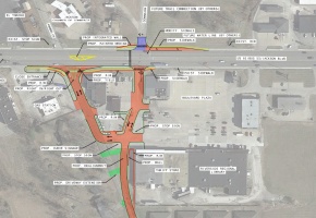 Screenshot for Donna Drive/61 Intersection Study in Jackson