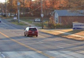 Route 231 looking south at Franru