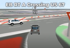 Screenshot for Individual Movement Videos for U.S. 67 Routes A and C Alternate 1