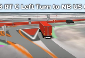 Screenshot of Video for Individual Movements for Alternate 2 67 and Route A and C in Madison County