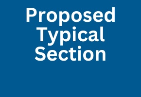Card element for proposed typical section.