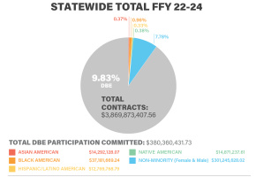Disadvantaged Business Enterprise Pie Chart
