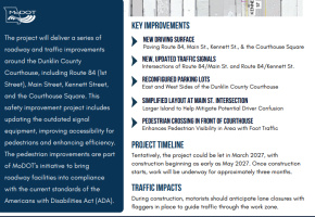 Kennett Intersection Card for Public Meeting Originally Scheduled for January 27,2026.  Now scheduled for 
