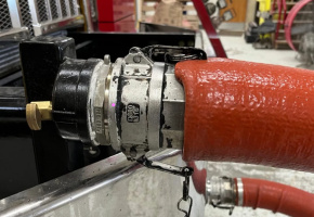 Distributor Hose Transportation Lock