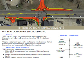 Screenshot of 61 Donna Drive in Jackson Public Meeting Handout
