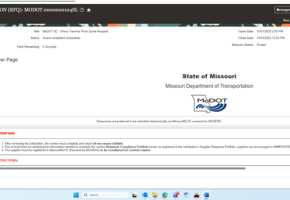 MOVERS: Price Quote Requests