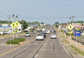 Pedestrian Crossing on Manchester Road