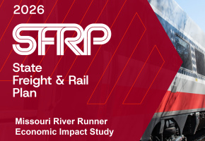 Passenger Rail EIS Cover with passenger rail car in background