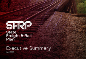 Freight and Rail Plan Executive Summary Cover card