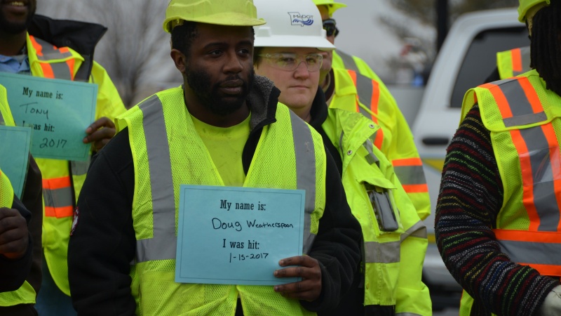 Workers Involved in a Crash