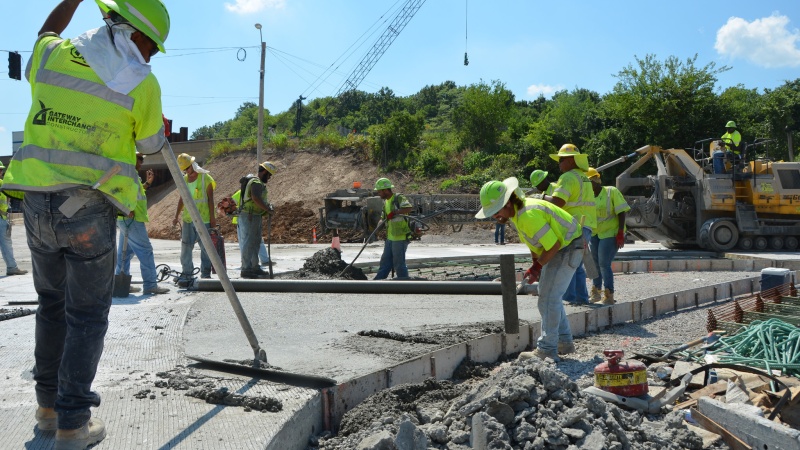 I-435 and Rt 210 Construction