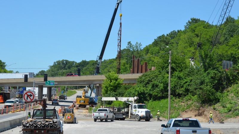 I-435 and Rt 210 Construction