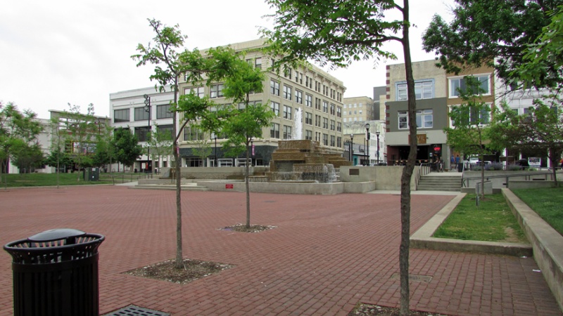 The historic Park Central Plaza in Springfield