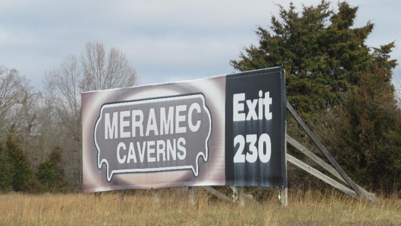Meramec Caverns Billboard