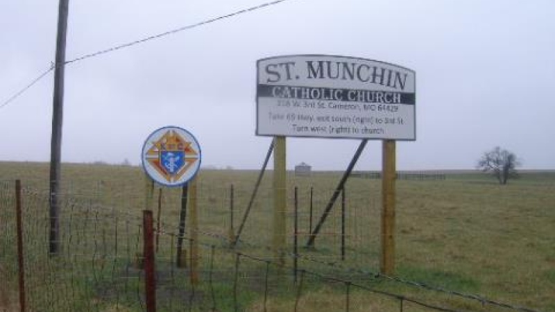 St. Munchin Catholic Church Sign