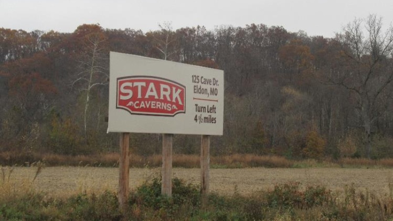 Stark Caverns Billboard