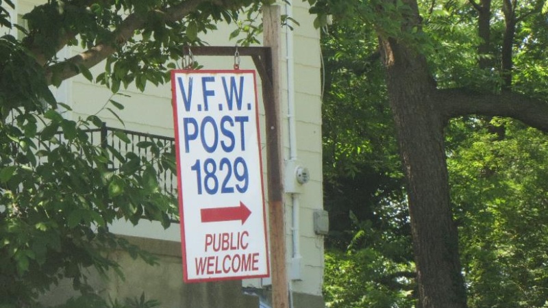 VFW Post 1829 Sign