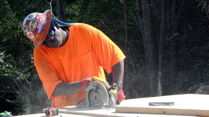 Construction at Route 1009 and Route 100 - August 2019