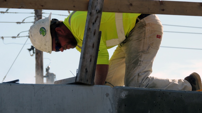 Construction at Route 109 and Route 100 - October 2019