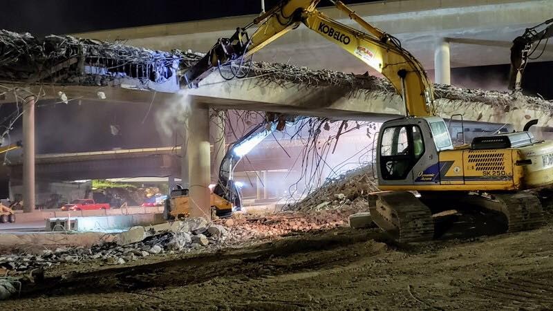 Ramp demolition
