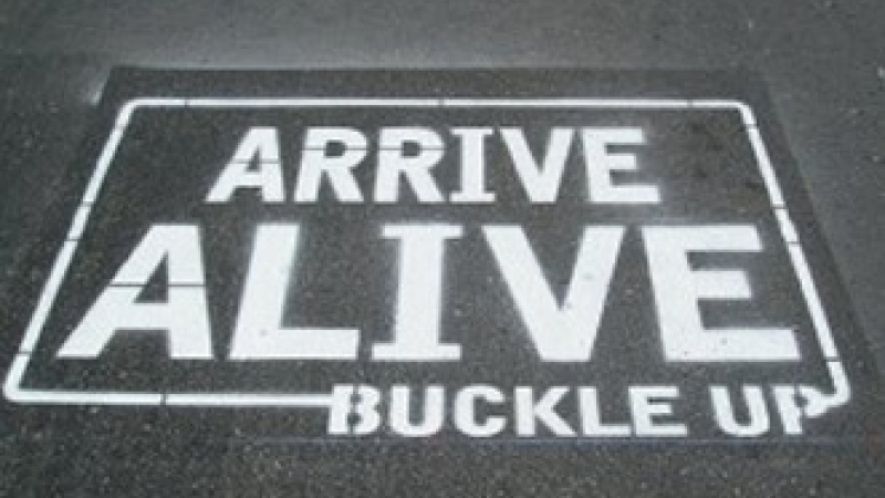 Arrive Alive Stencil