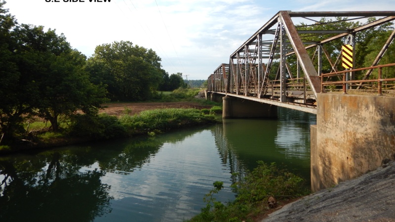 Indian Creek Bridge Oblique View