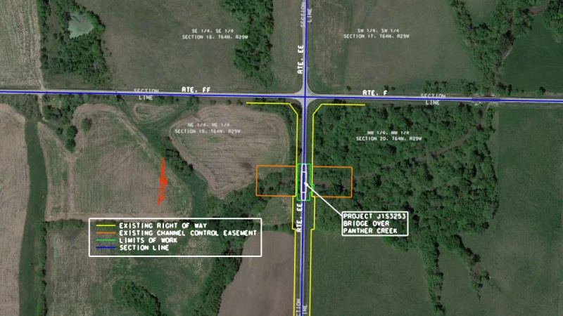 Harrison County Route EE Panther Creek Bridge Plans