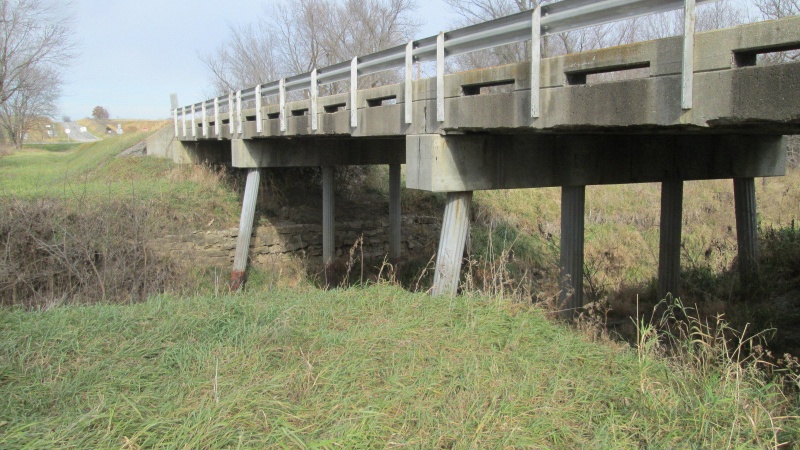 Harrison County Route EE Panther Creek Bridge Profile 