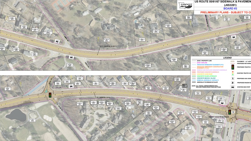 Lindbergh Resurfacing Project, Robyn Road to Gravois