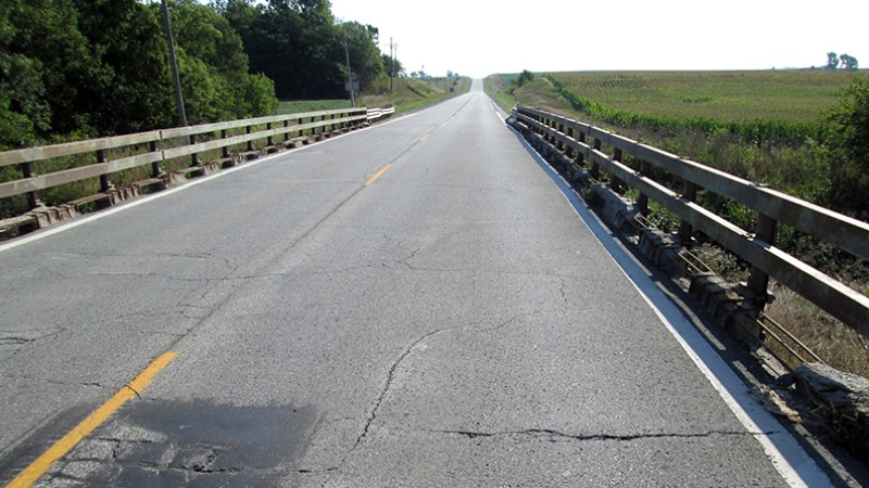 Nodaway County U.S. Route 136 Long Branch Bridge Deck
