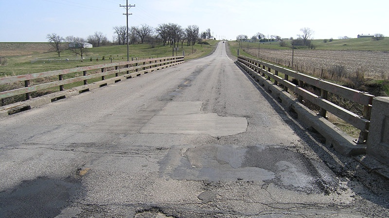Nodaway County U.S. Route 136 Mozingo Creek Bridge Deck Surface