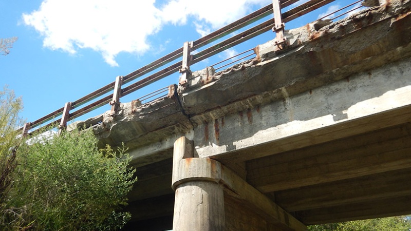 Nodaway County U.S. Route 136 Long Branch Bridge Deck Overhang