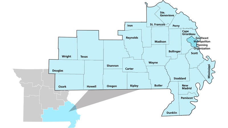 DRAFT STIP Map Southeast Focus