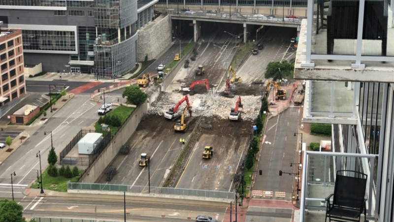 Baltimore Ave. over I-670