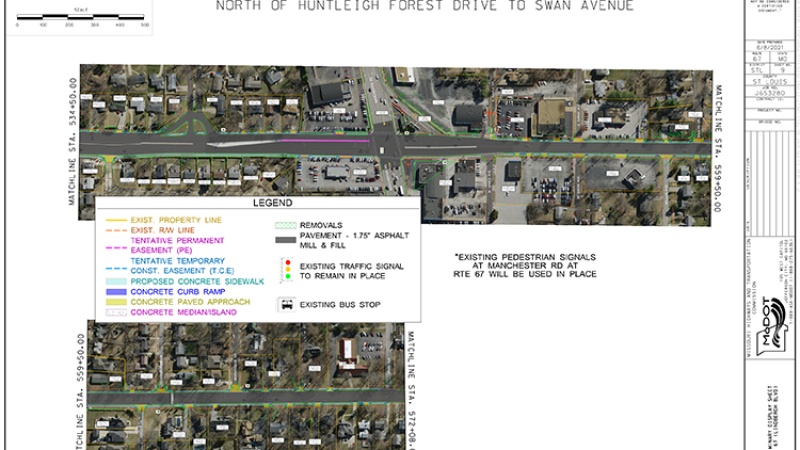 Lindbergh 2023: N of Huntleigh Forest Drive to Swan Map 9