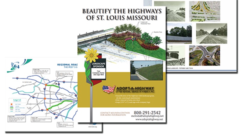 New I-64: Brochures and Flyers Graphic