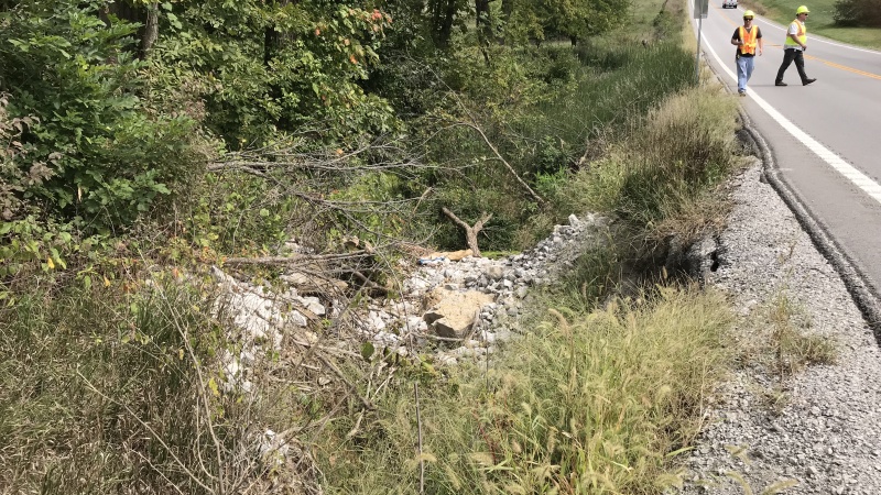 Route 92 culvert replacement project 