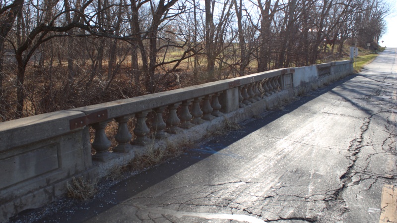 Bee Creek Bridge: South