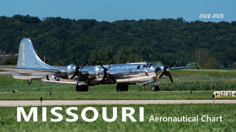 2022-2023 Missouri Aeronautical Chart cover