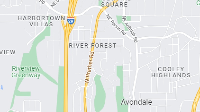 Map of Route 1 Resurfacing improvements