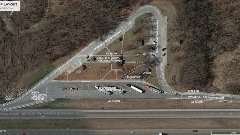 Clinton County I-35 Rest Area Modification Plan 