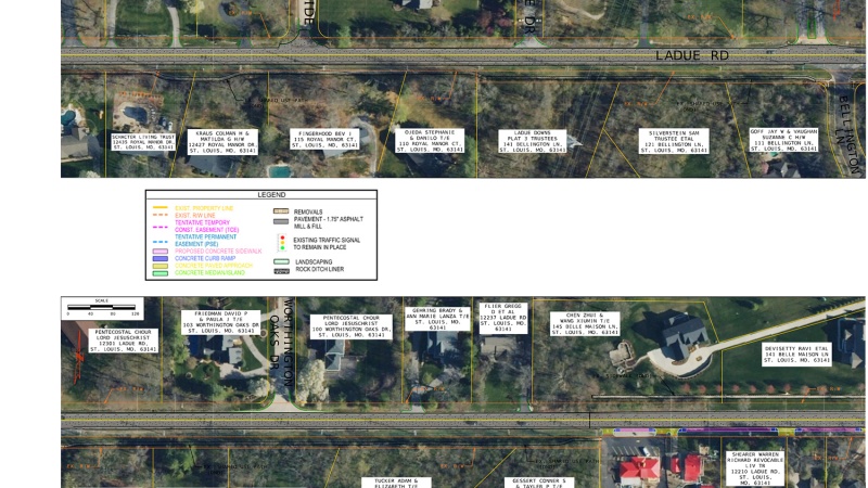 Route AB Board 6: east of Royal Gate Drive to west of Belle Maison Drive