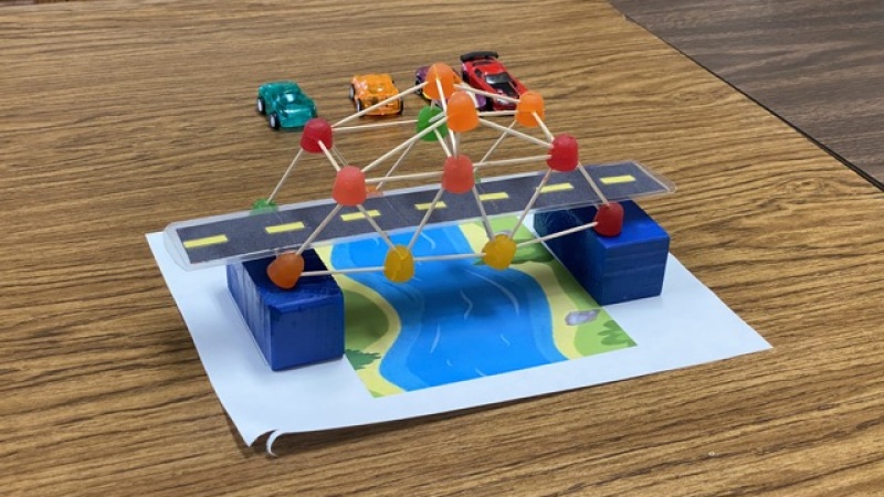 Example Candy Bridge from Lesson 1 Activity