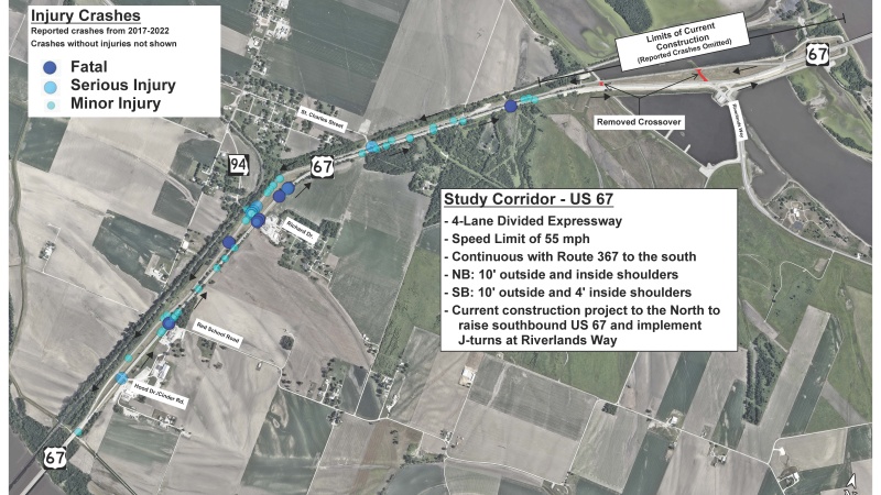 Map of area 