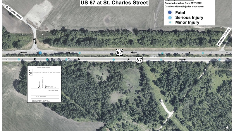 Map Showing Area