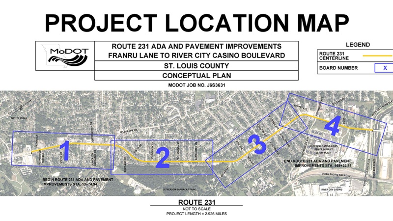 Route 231 conceptual plan overview