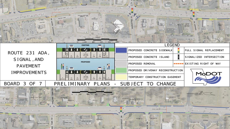 St. Louis Route 231 - Corporate Square to Bethesda