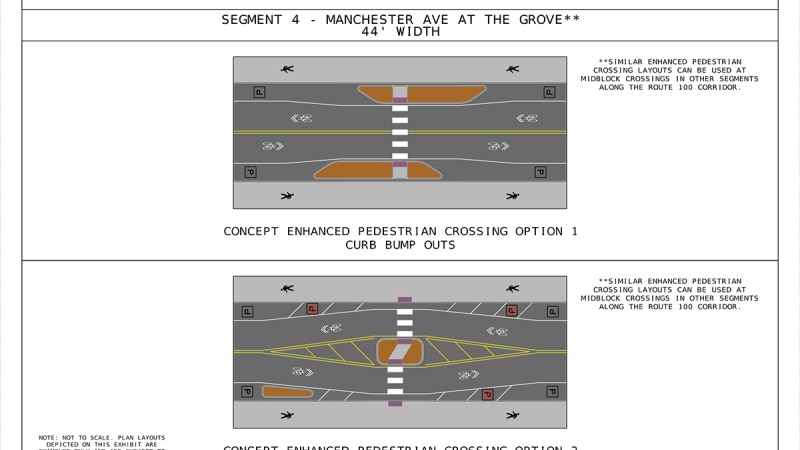 STL City Route 100 options: Manchester in The Grove